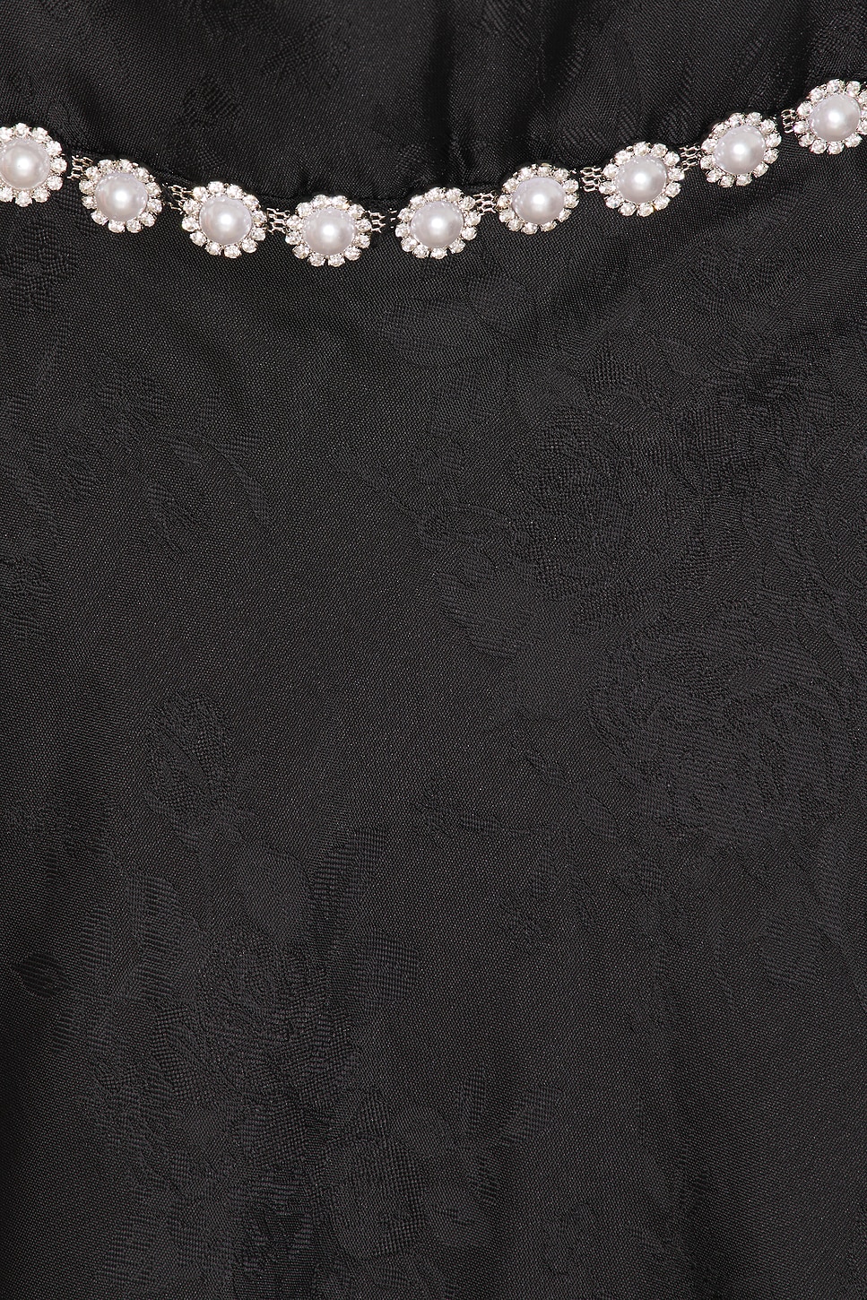 Chapman VESTIDO MIDI CORA CORSET en Black Windsor Brocade REVOLVE