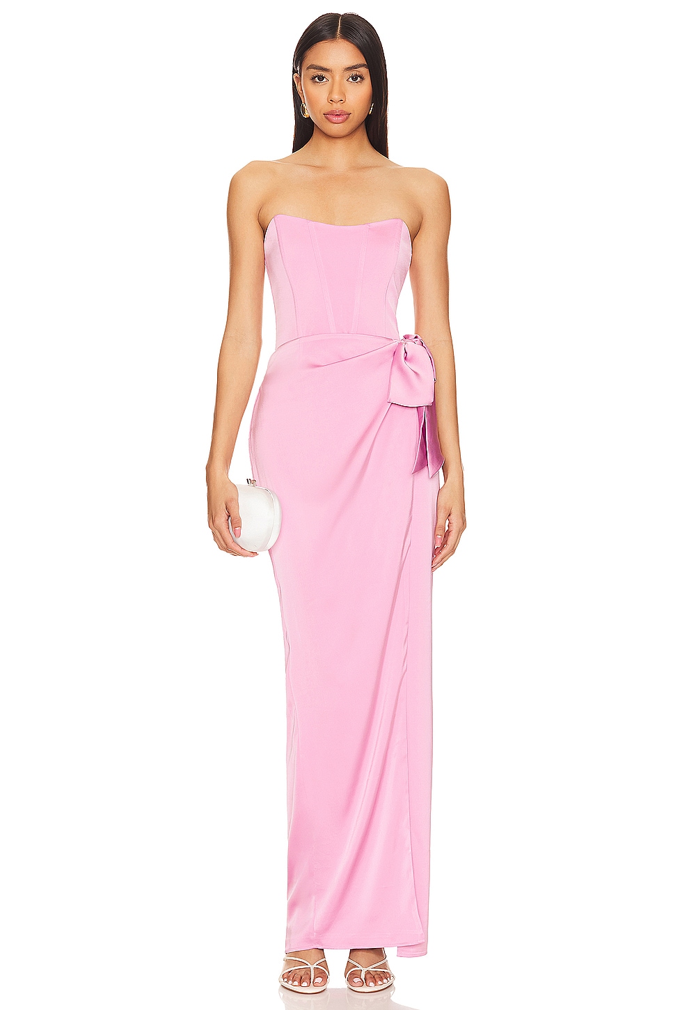 V. Chapman June Gown in Mauve Mist | REVOLVE V. Chapman June Gown in Mauve Mist | REVOLVE