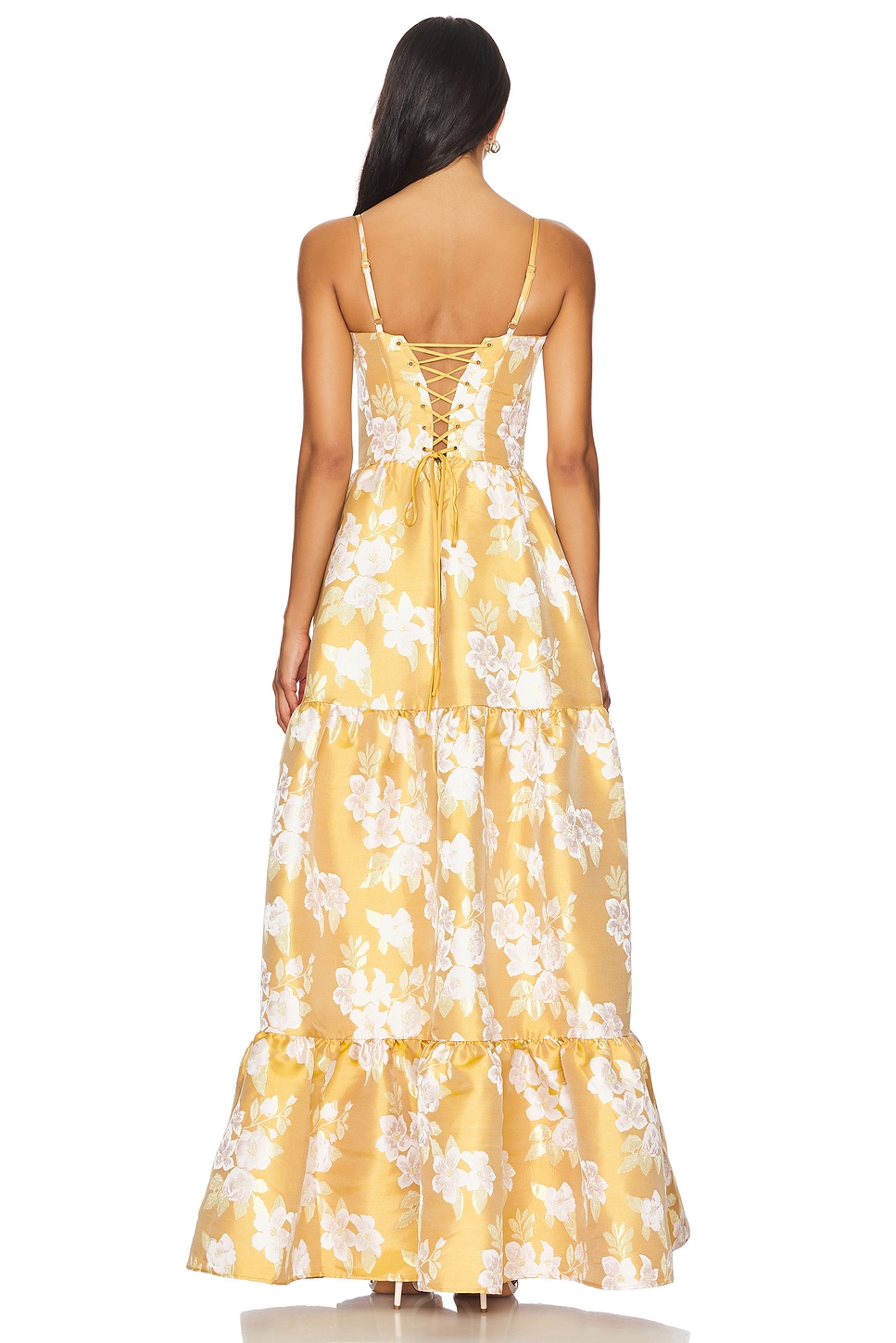knee length dresses for ladies Menti Iris Flower Dress Hire – TENN