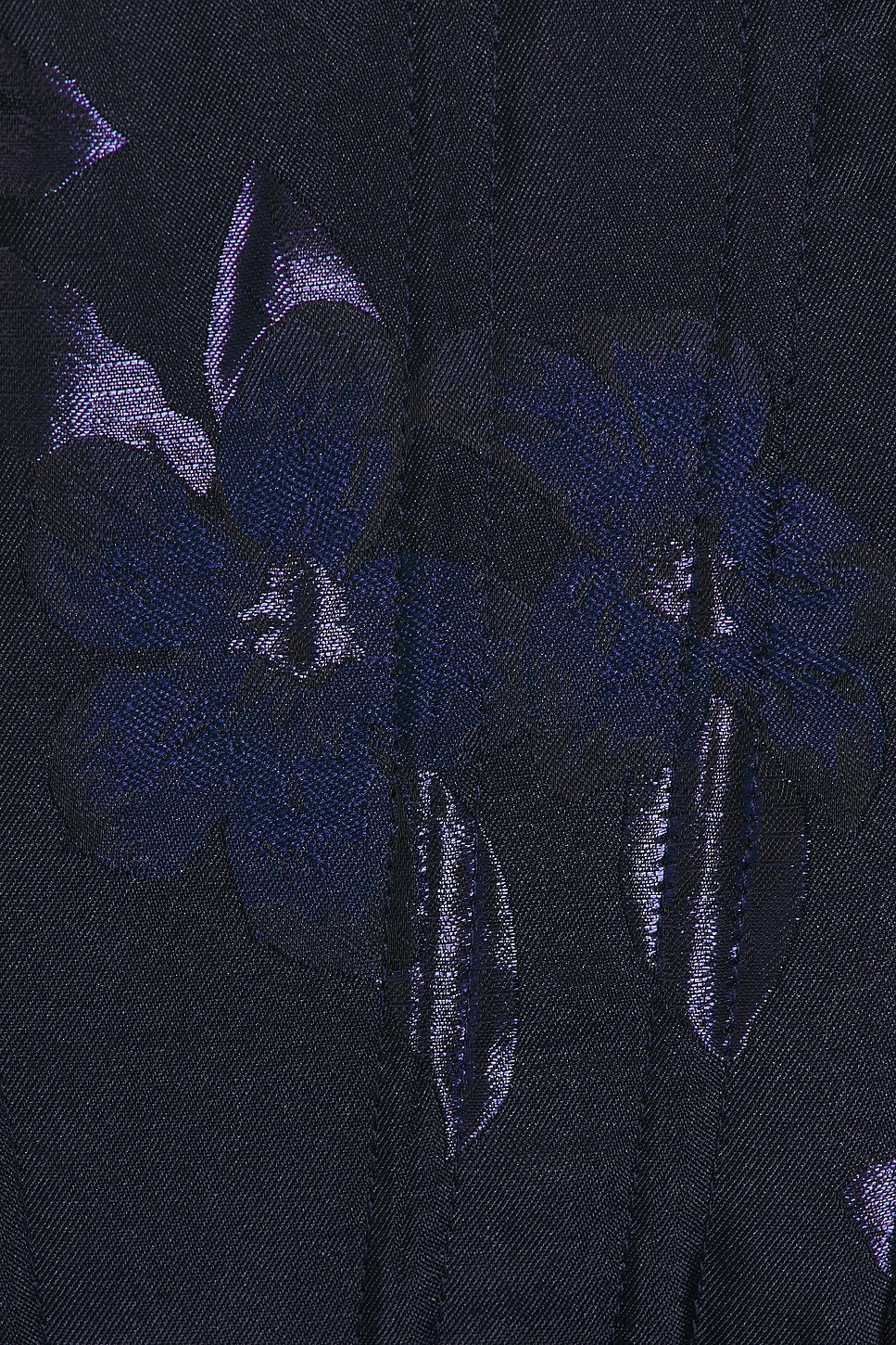 Charlotte Dress in Navy Baroque Floral