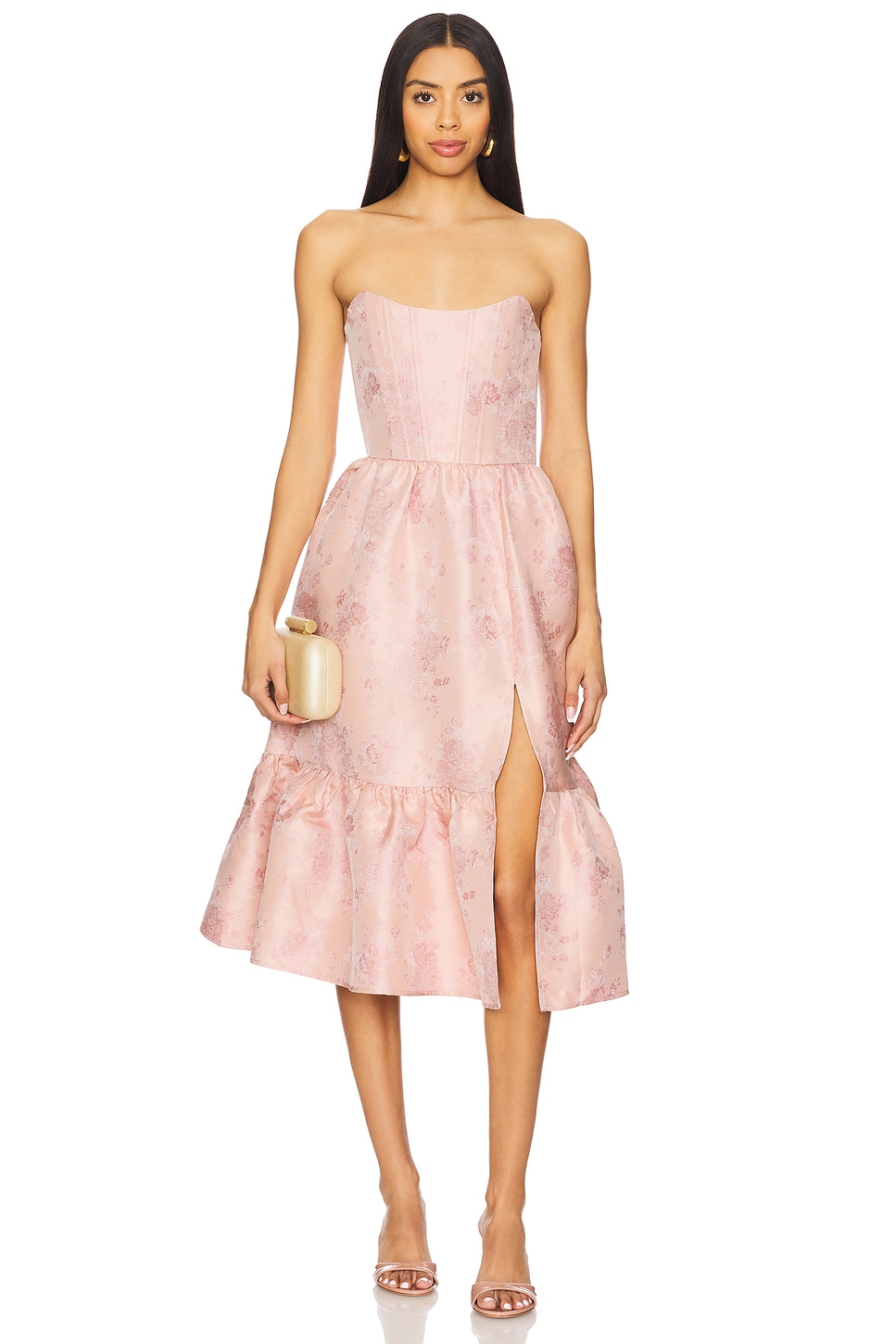 V. Chapman   VIRGINIA  Light Pink Windsor Brocade | REVOLVE