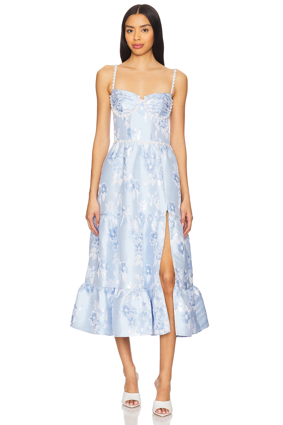 V. Chapman Lorenza Midi Dress