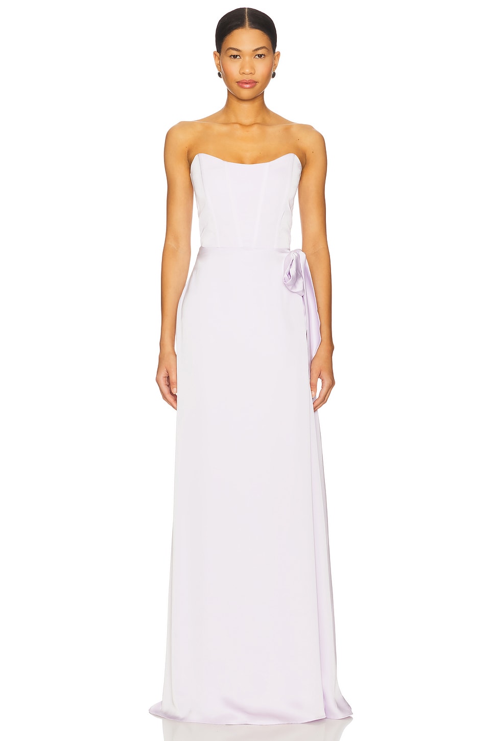 V. Chapman Cecilia Dress in Lavender Fog | REVOLVE