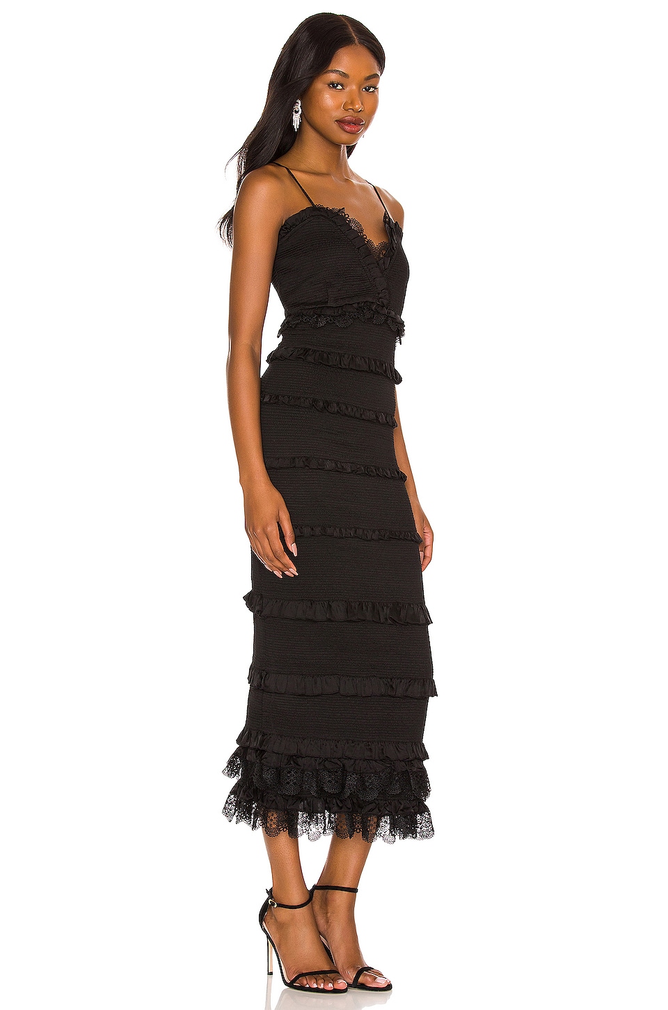 V. Chapman Narcisse Dress in Black