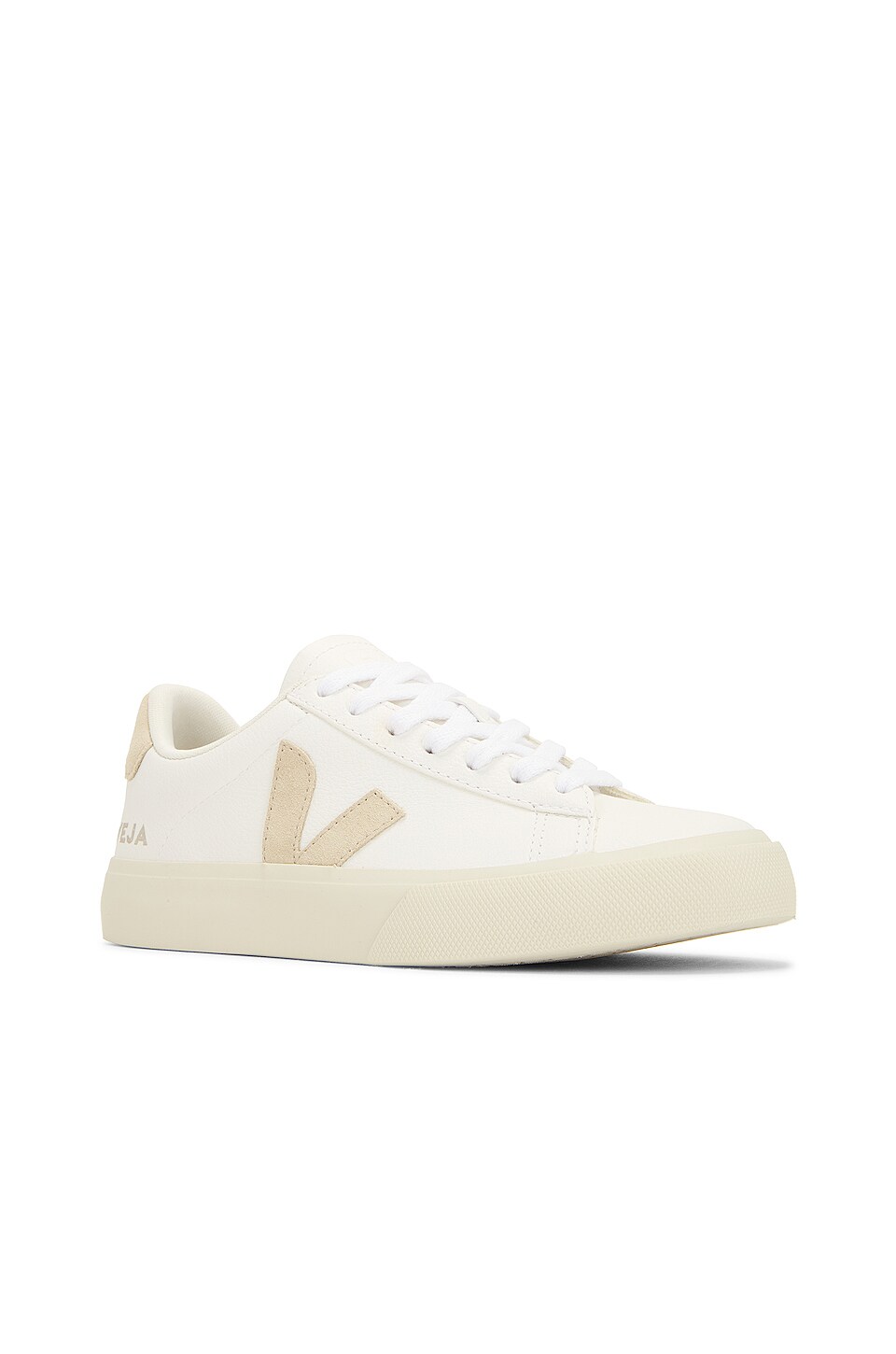 Veja Campo Sneaker in Extra White & Almond