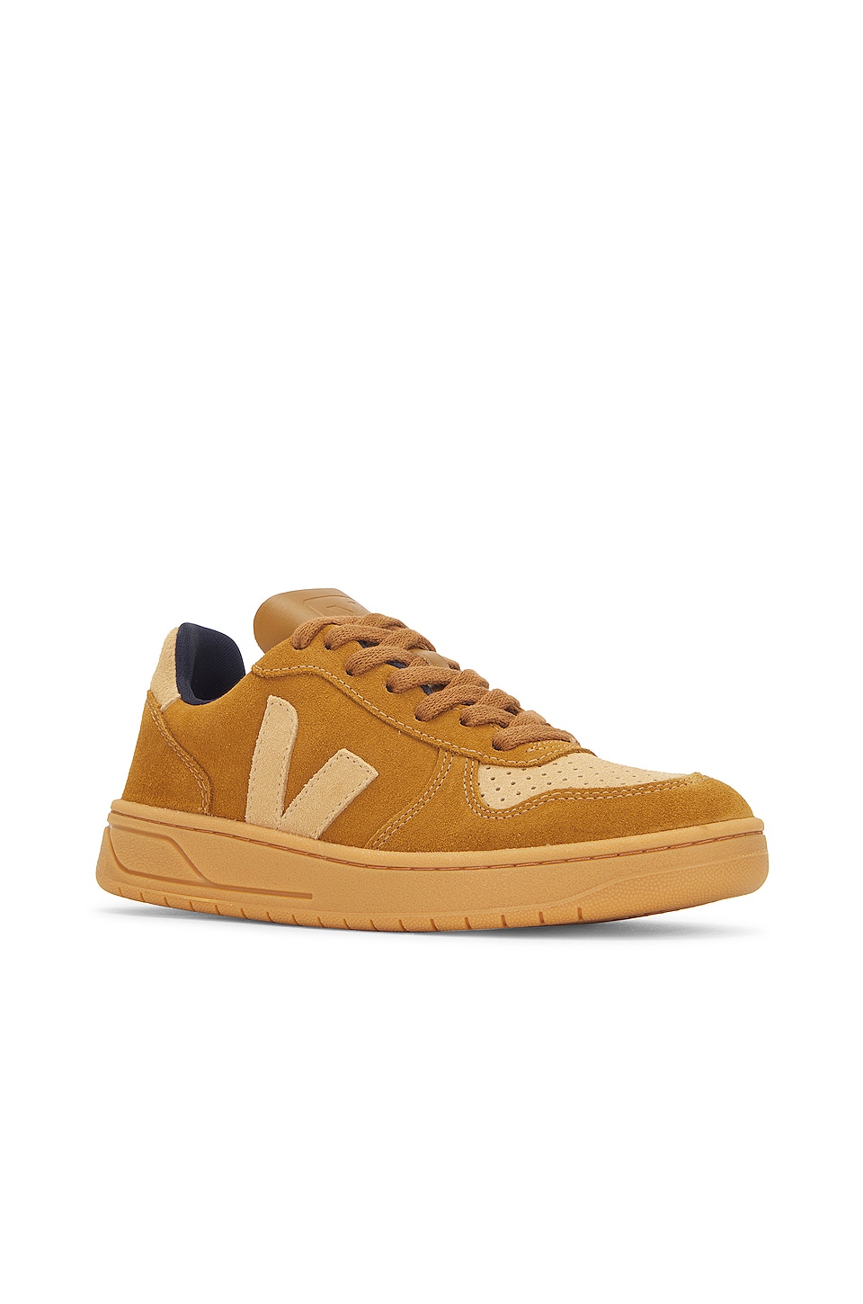 Veja V-10 Sneaker in Camel & Desert