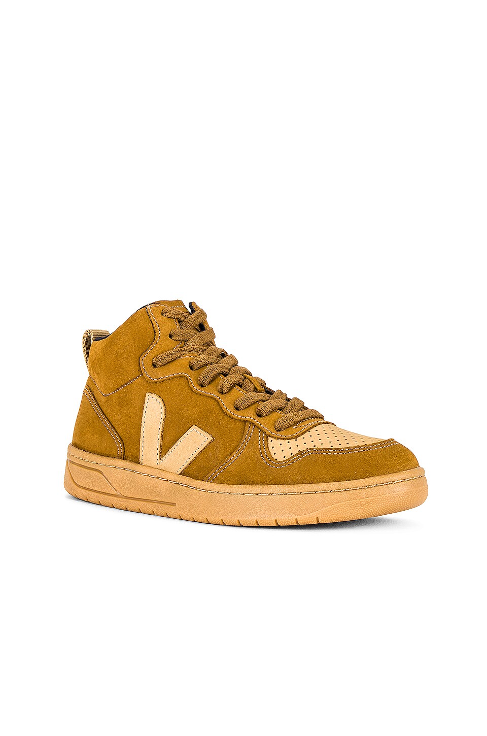 Veja V-15 Sneaker in Camel Desert