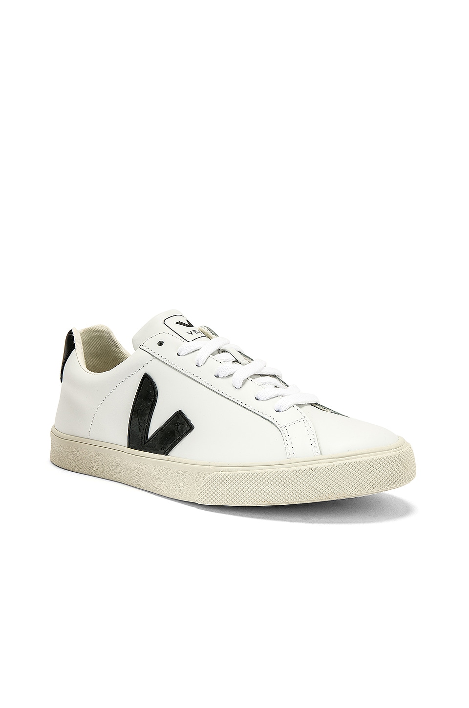 Veja Esplar Sneaker in White & Black