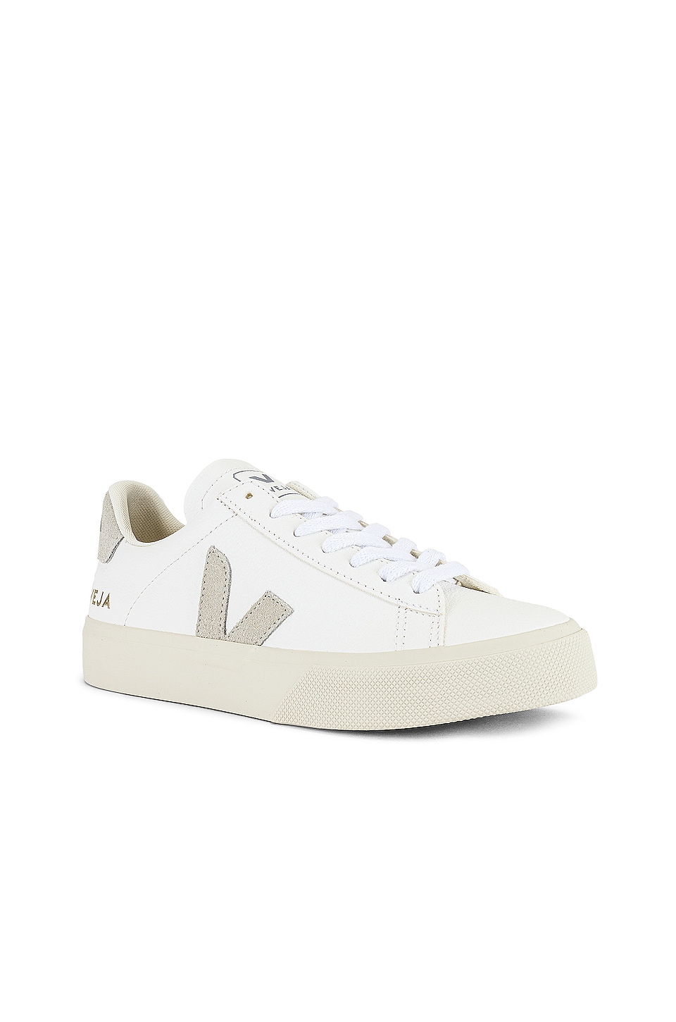 Veja Campo Sneaker in Extra White & Natural Suede