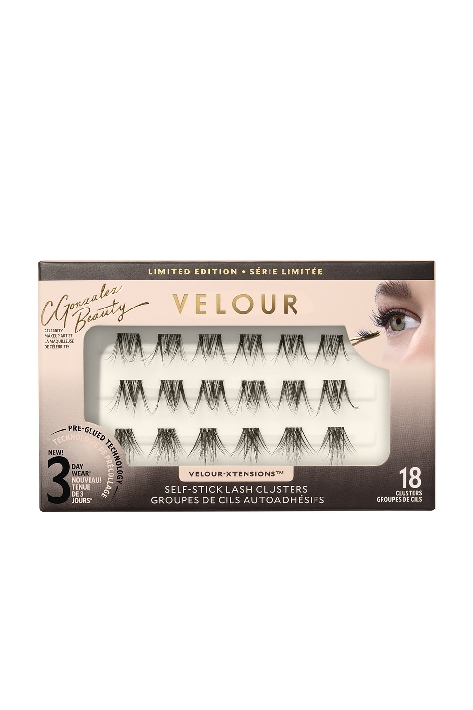 X Cgonzalez Beauty Self-stick Lash Clusters - thumbnail 2