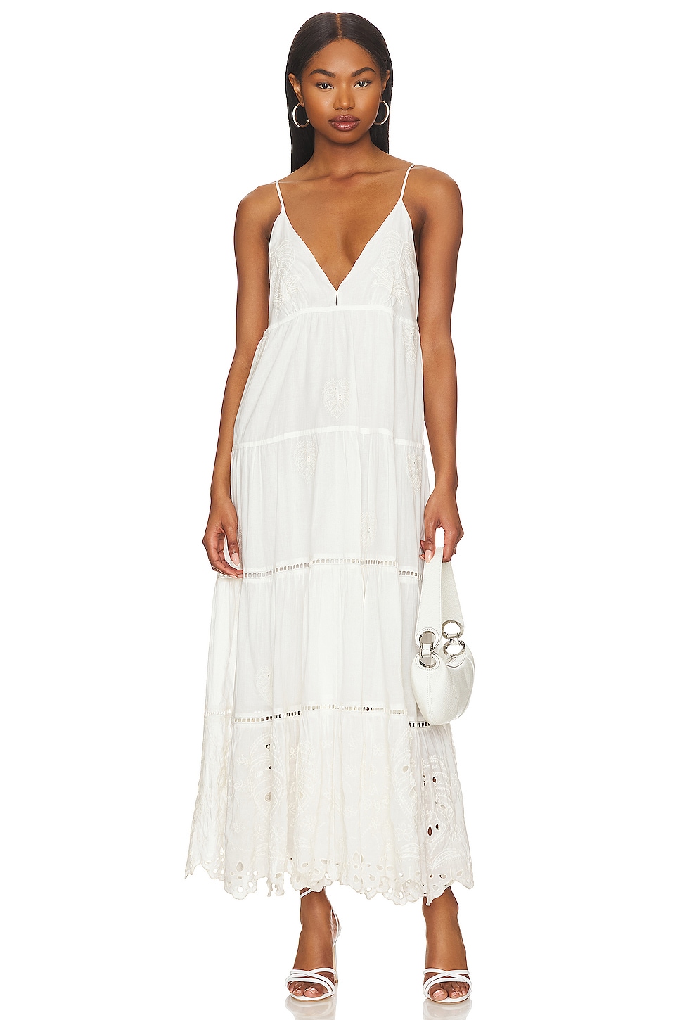 Velvet by Graham Spencer Michelle Dress in Ivory REVOLVE