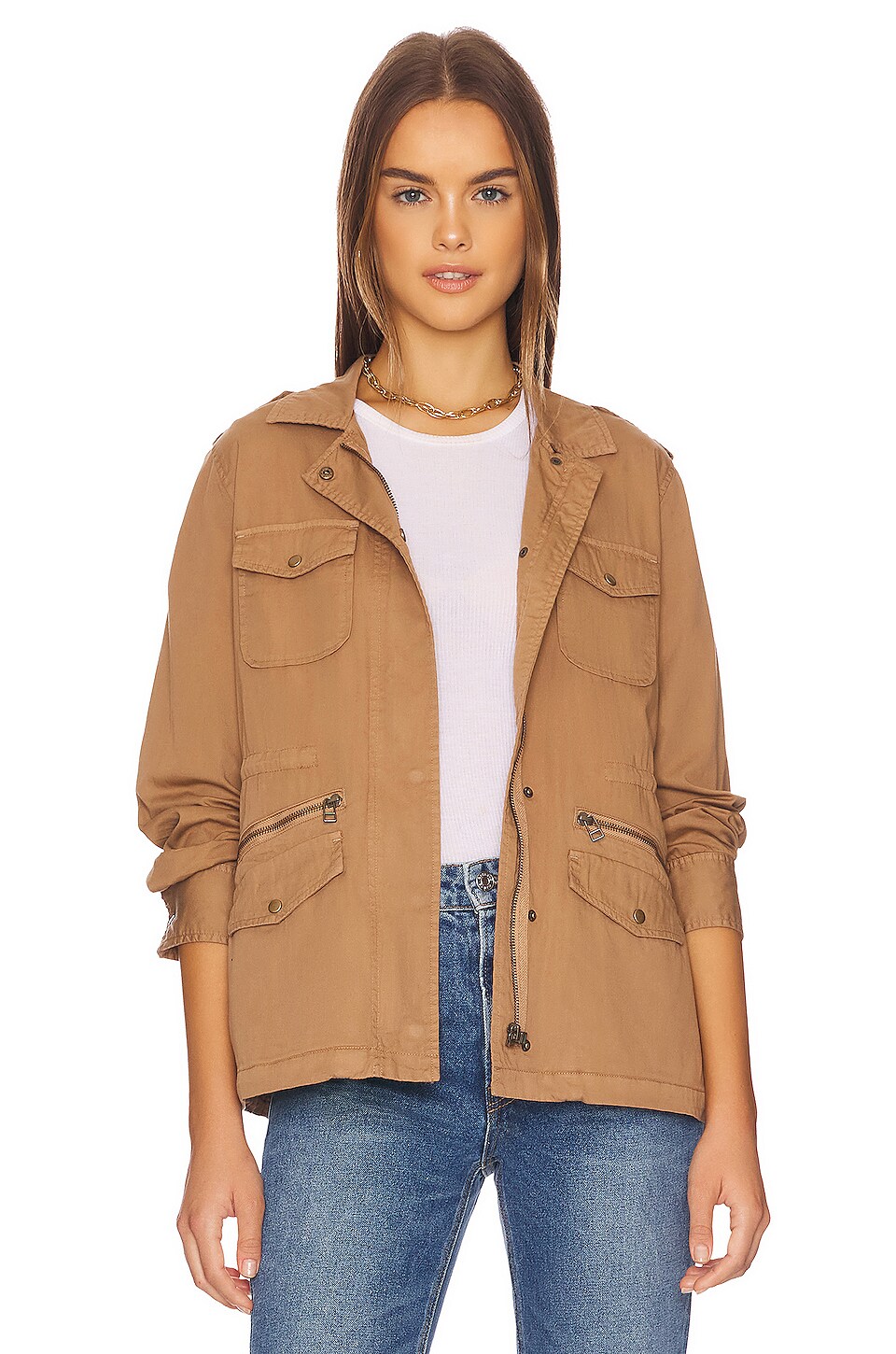 Velvet by Graham & Spencer Ruby Jacket in Bluestone REVOLVE