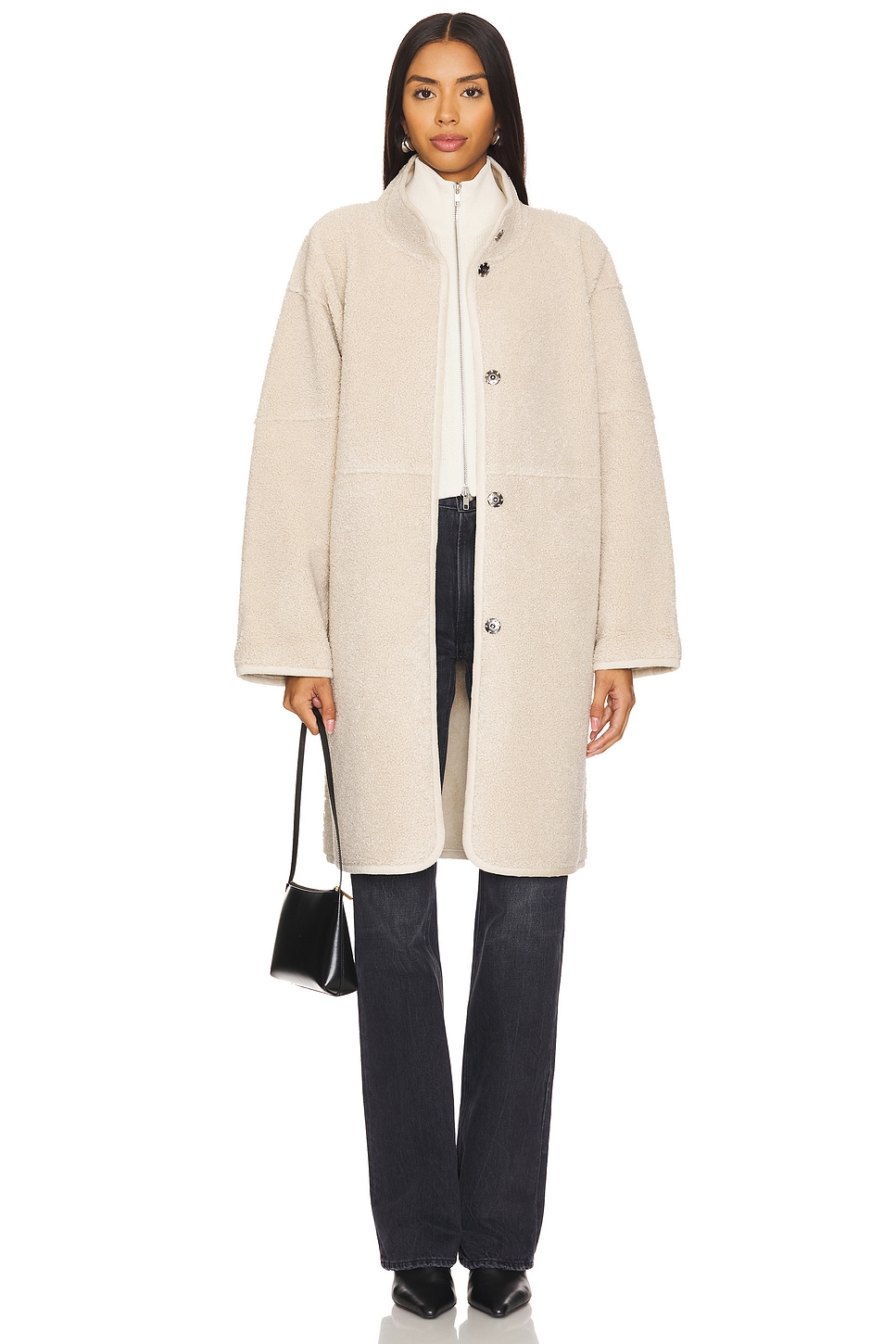 Cara Reversible Sherpa Jacket