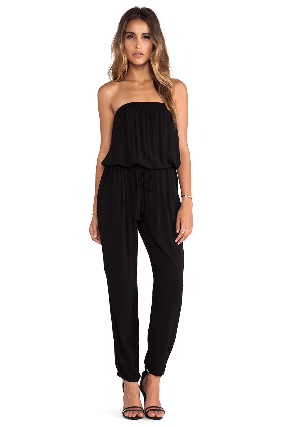 Velvet by Graham & Spencer Lexa Rayon Voile in Black | REVOLVE