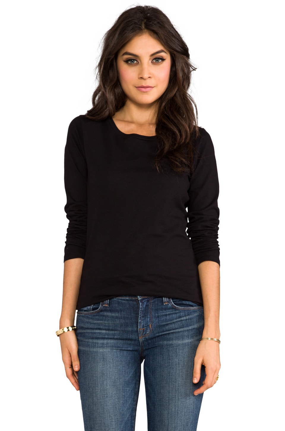 Velvet by Graham & Spencer Baby Jersey Maritzio Long Sleeve in Black ...