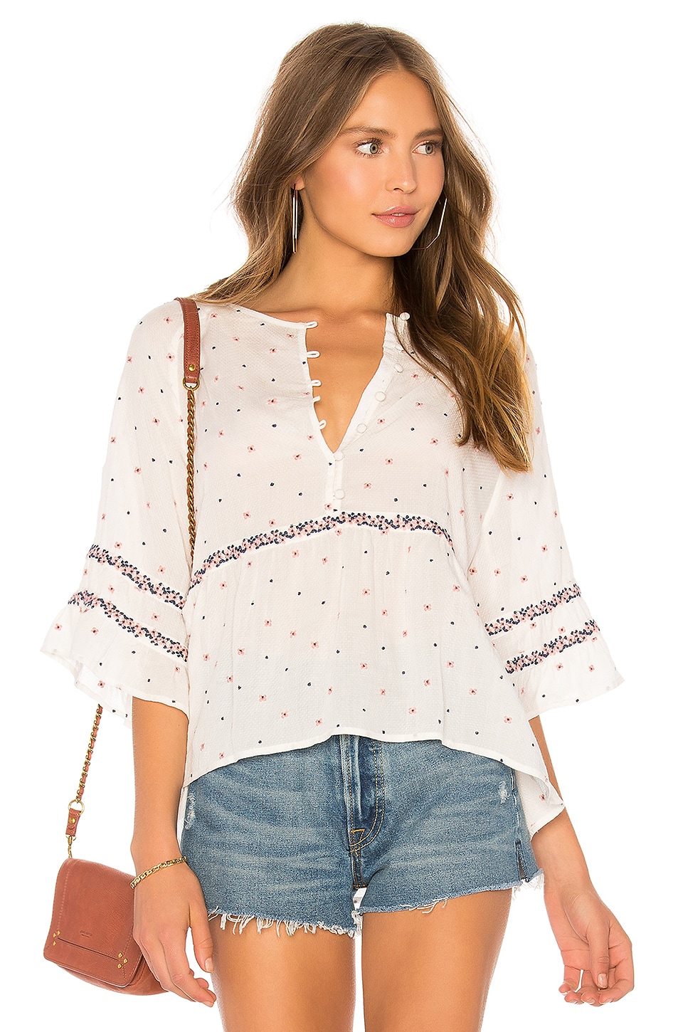 Velvet by Graham & Spencer Linnea Top in Multi | REVOLVE