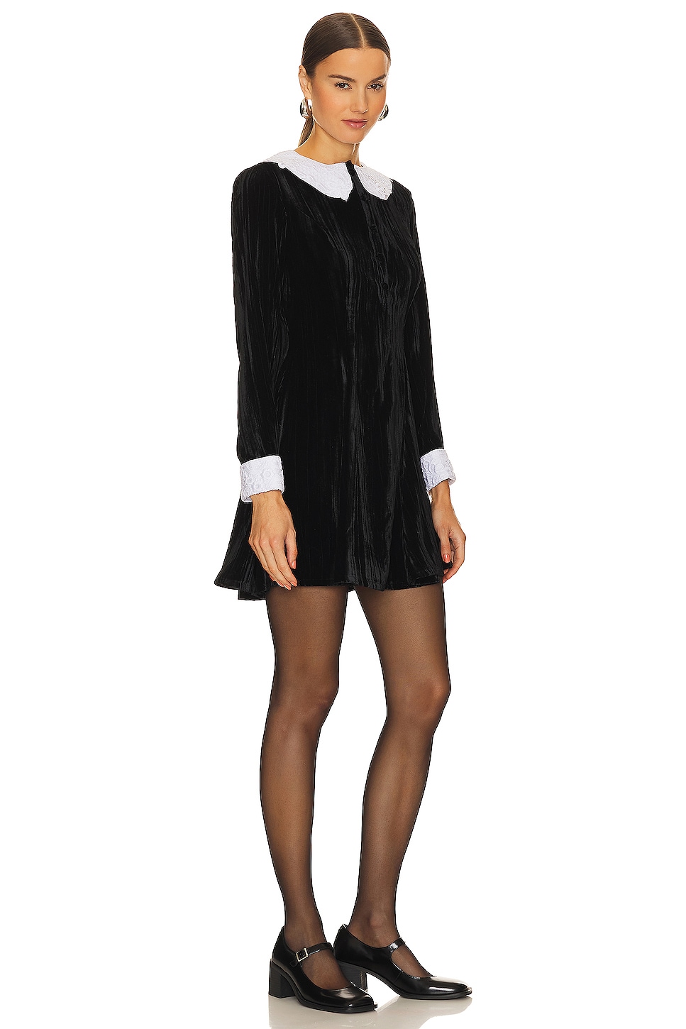 Vivetta Scrunched Velvet Dress