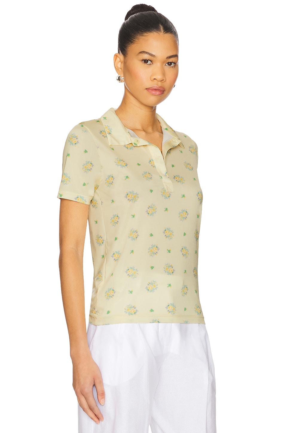 Vivetta Floral Print Polo