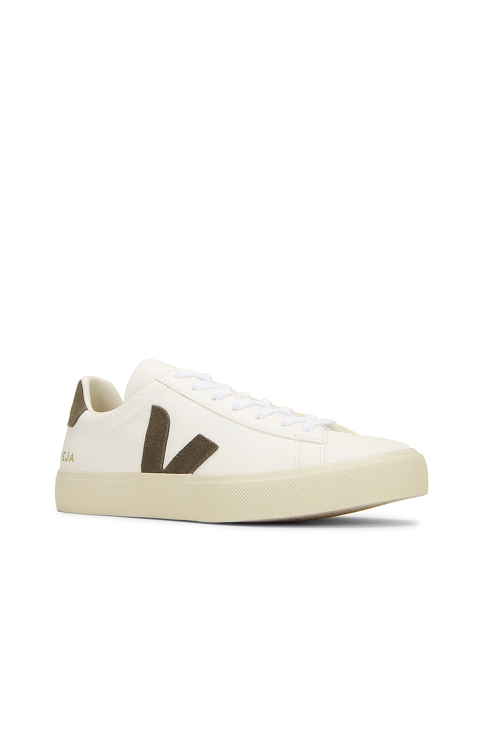 Veja Campo Sneakers in Extra White & Kaki