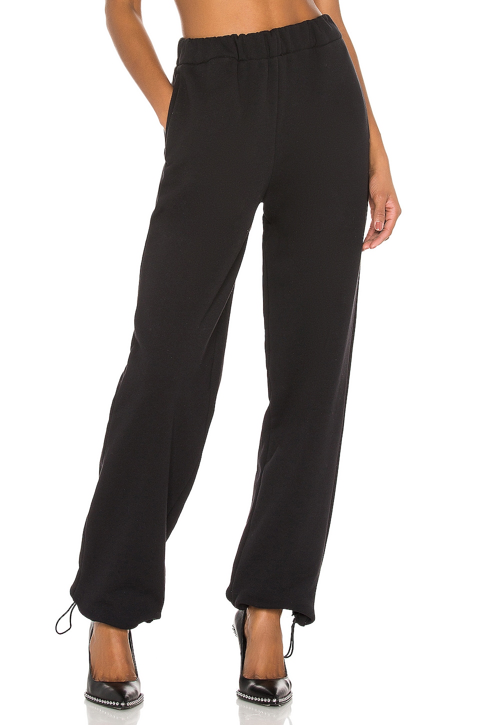 Vimmia X CRK High Waisted Sweatpants in Windsor Black | REVOLVE