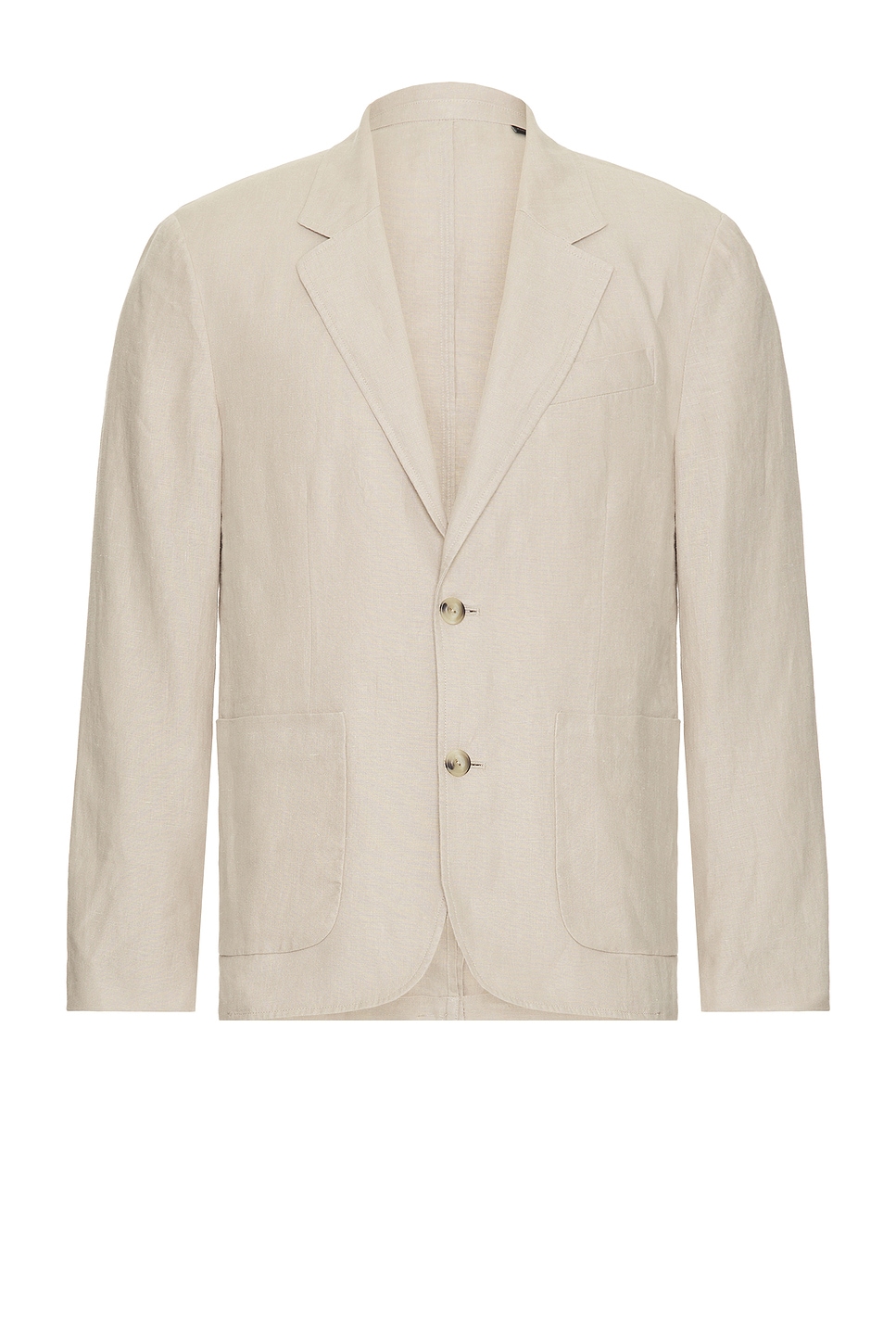 Relaxed Hemp Blazer - Thumbnail 1