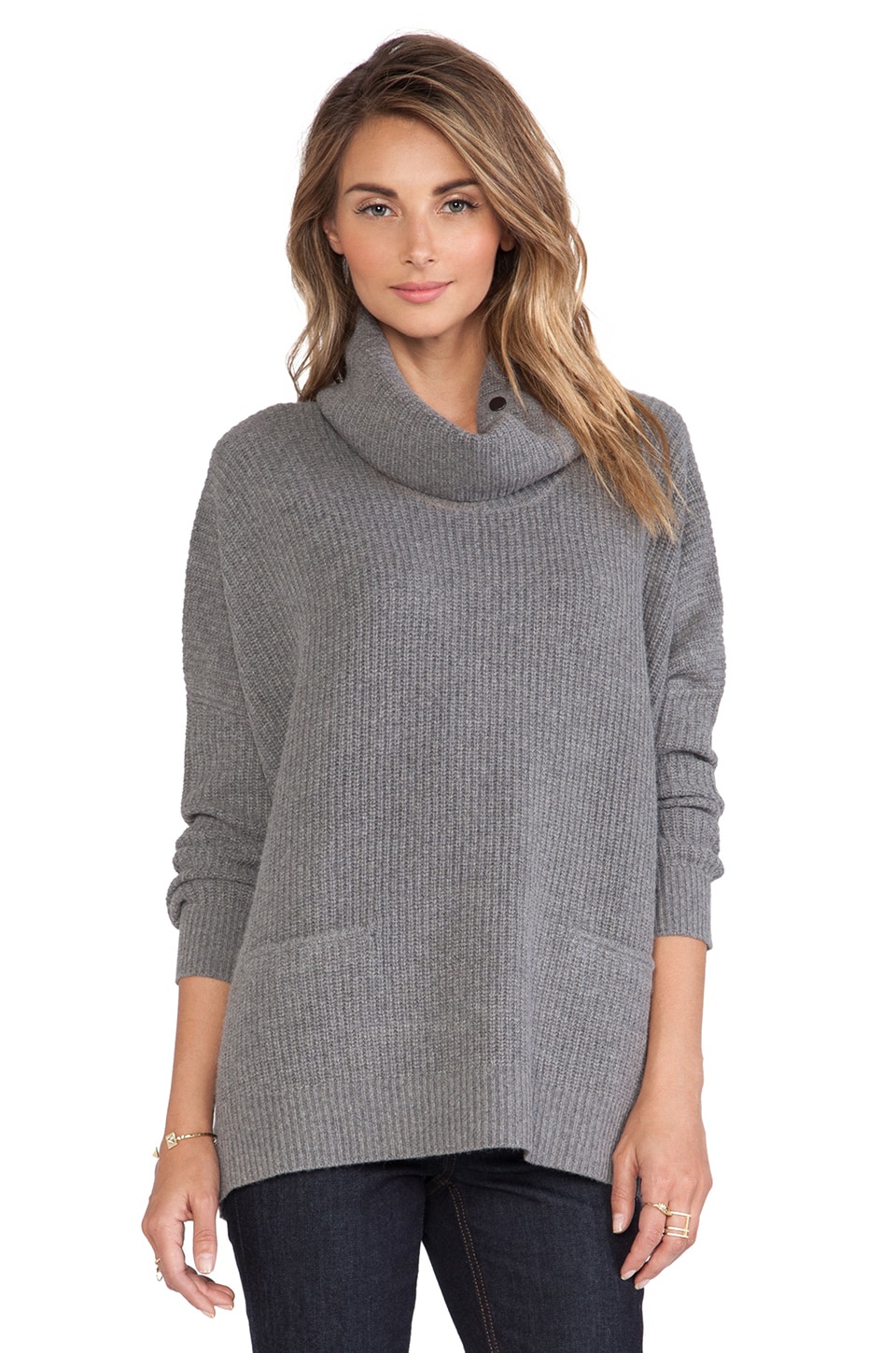 vince oversized turtleneck sweater