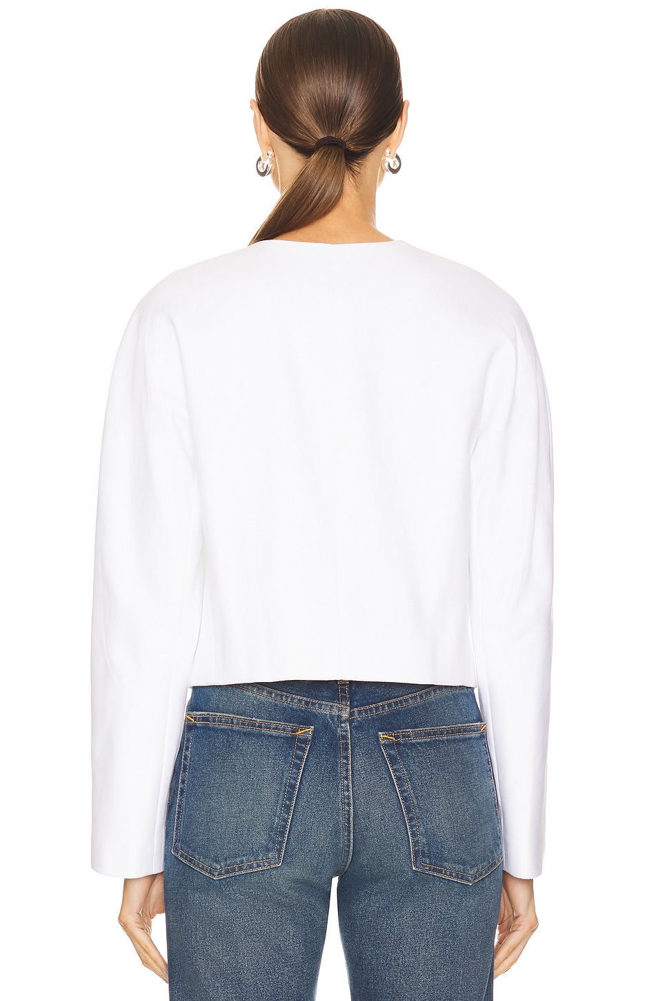 Collarless Jacket - Thumbnail 3