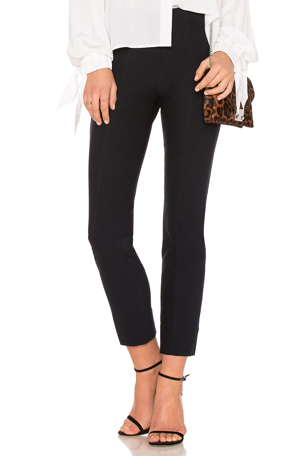 stitch front seam legging