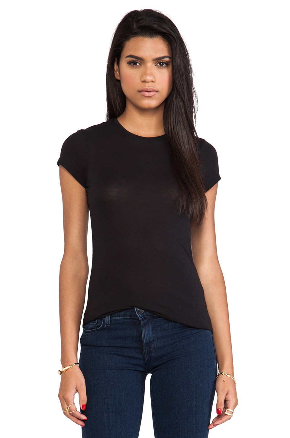 Vince Little Boy Tee in Black REVOLVE