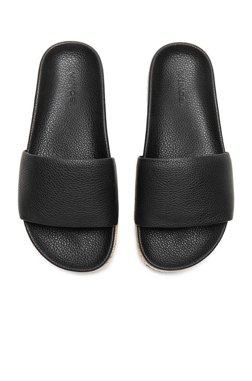 vince fairley leather slide