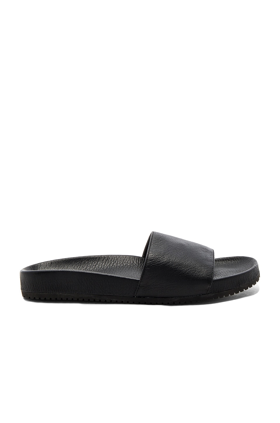 Vince Gavin Sandal in Black Deerskin | REVOLVE