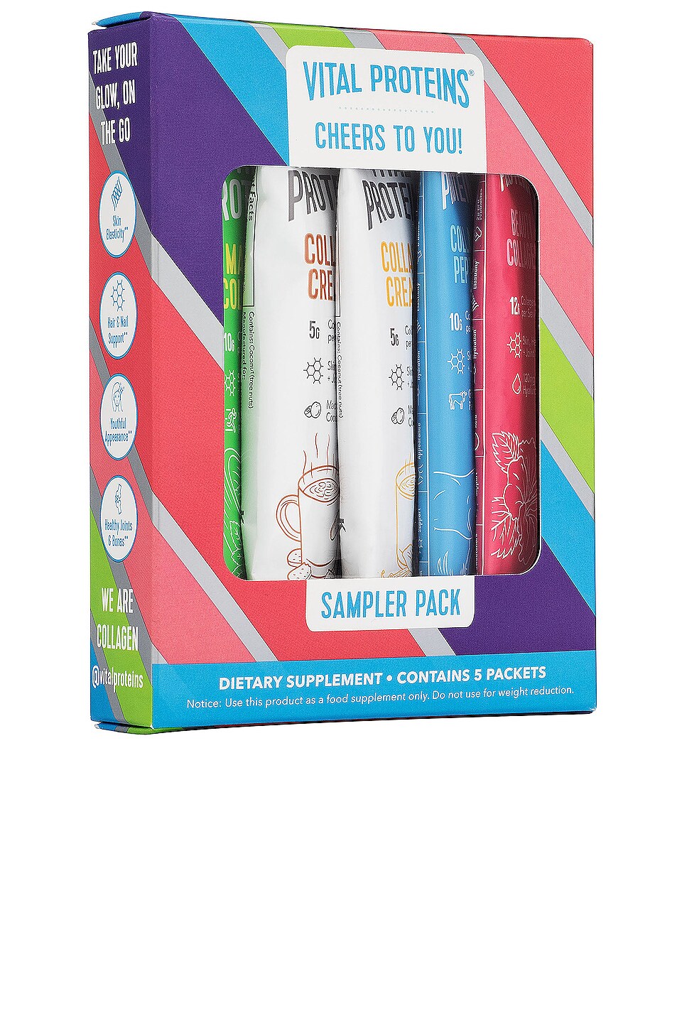 Vital Proteins Cheers To You! Stickpack Sampler Box