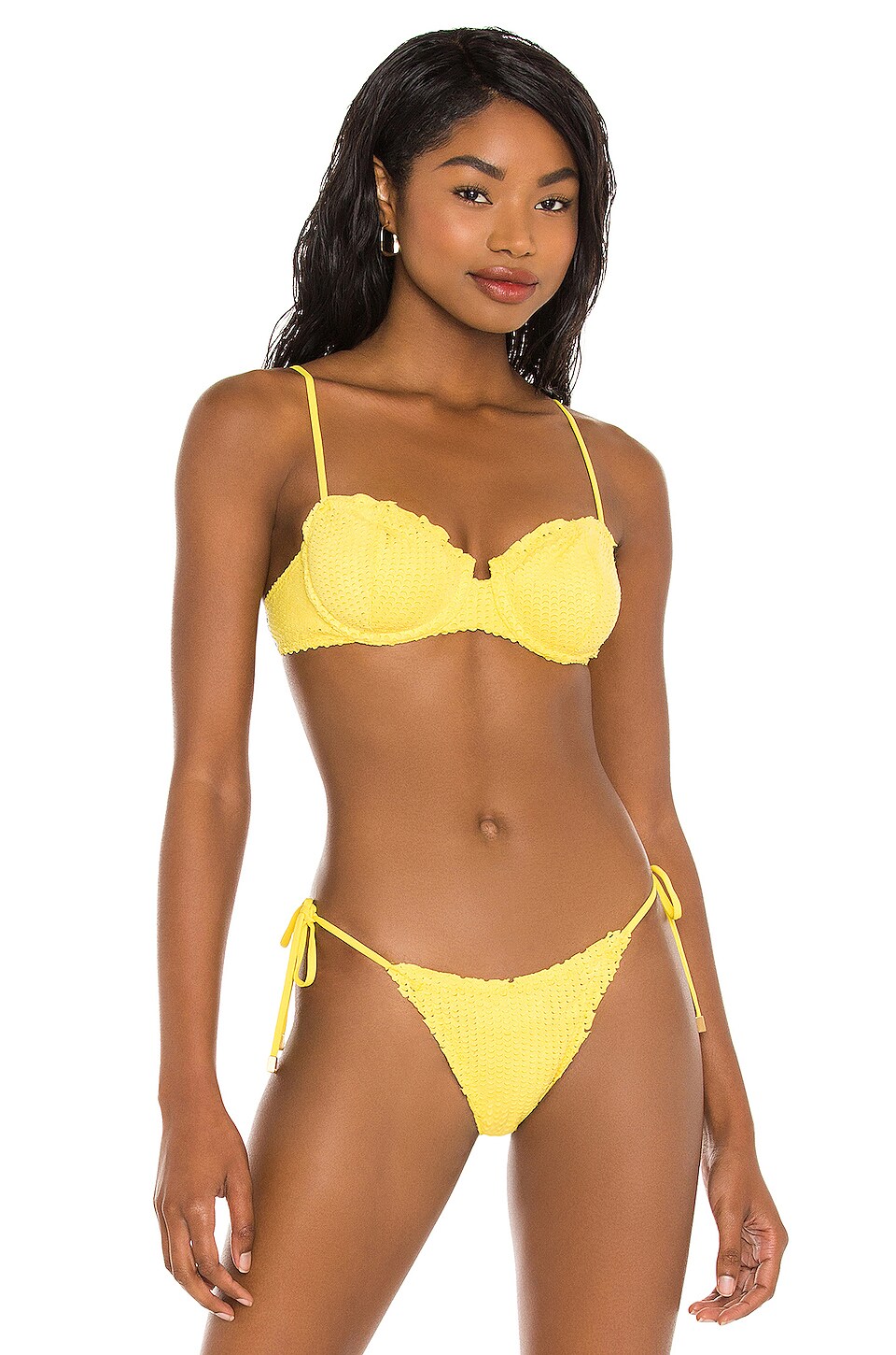 Vix Swimwear Nissi Bikini Top Light Scales