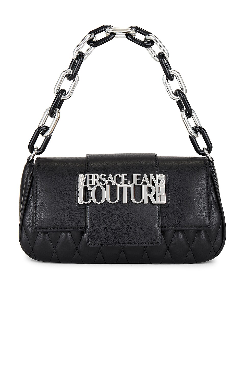 Versace Jeans Couture Logo Loop Bag in Black