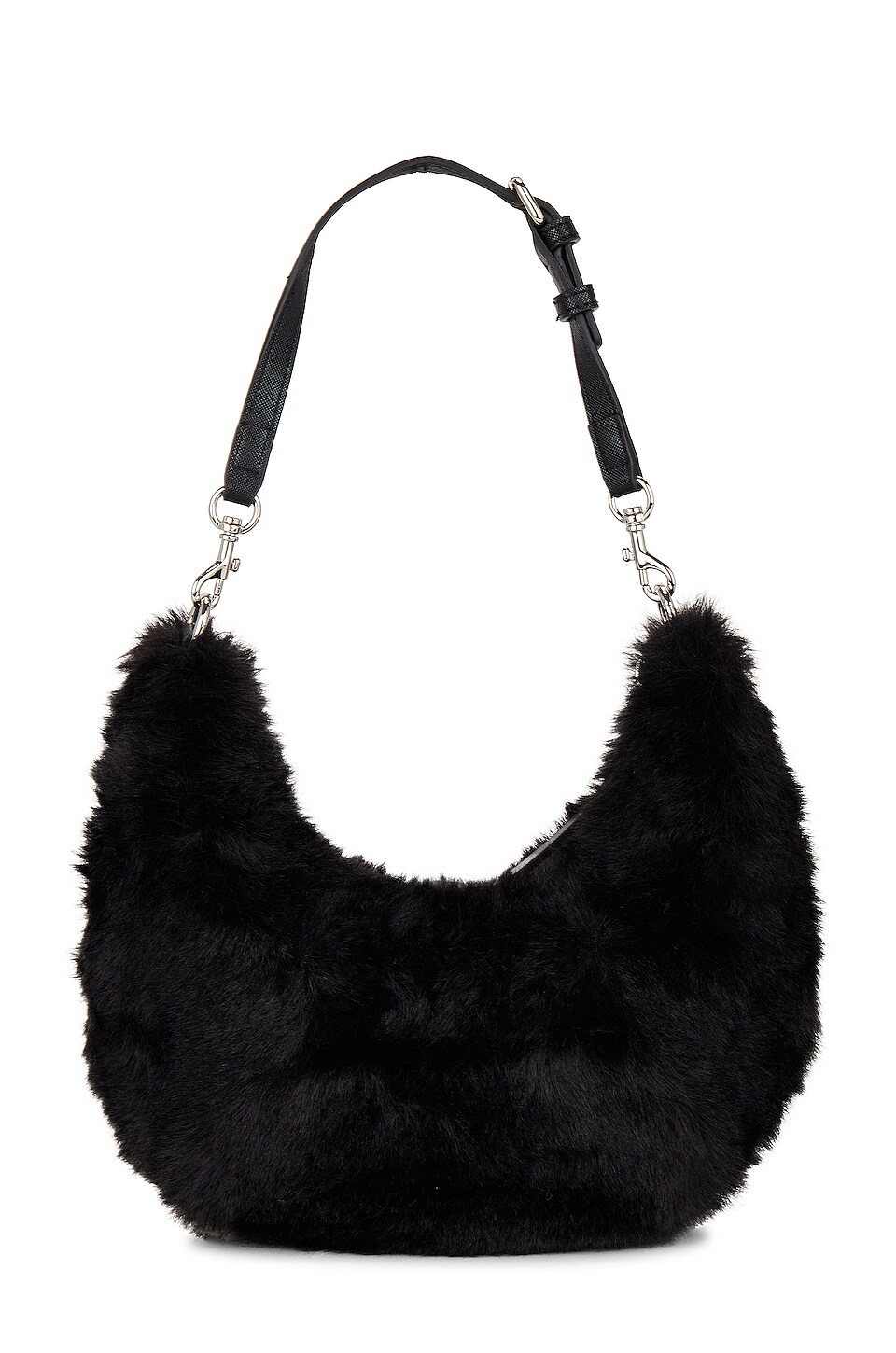 Versace Jeans Couture Fluffy Bag in Black