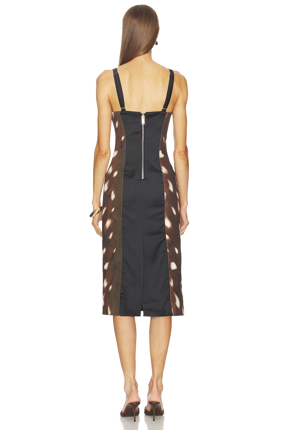 knee length dresses for ladies Bambi Midi Dress Scarlet