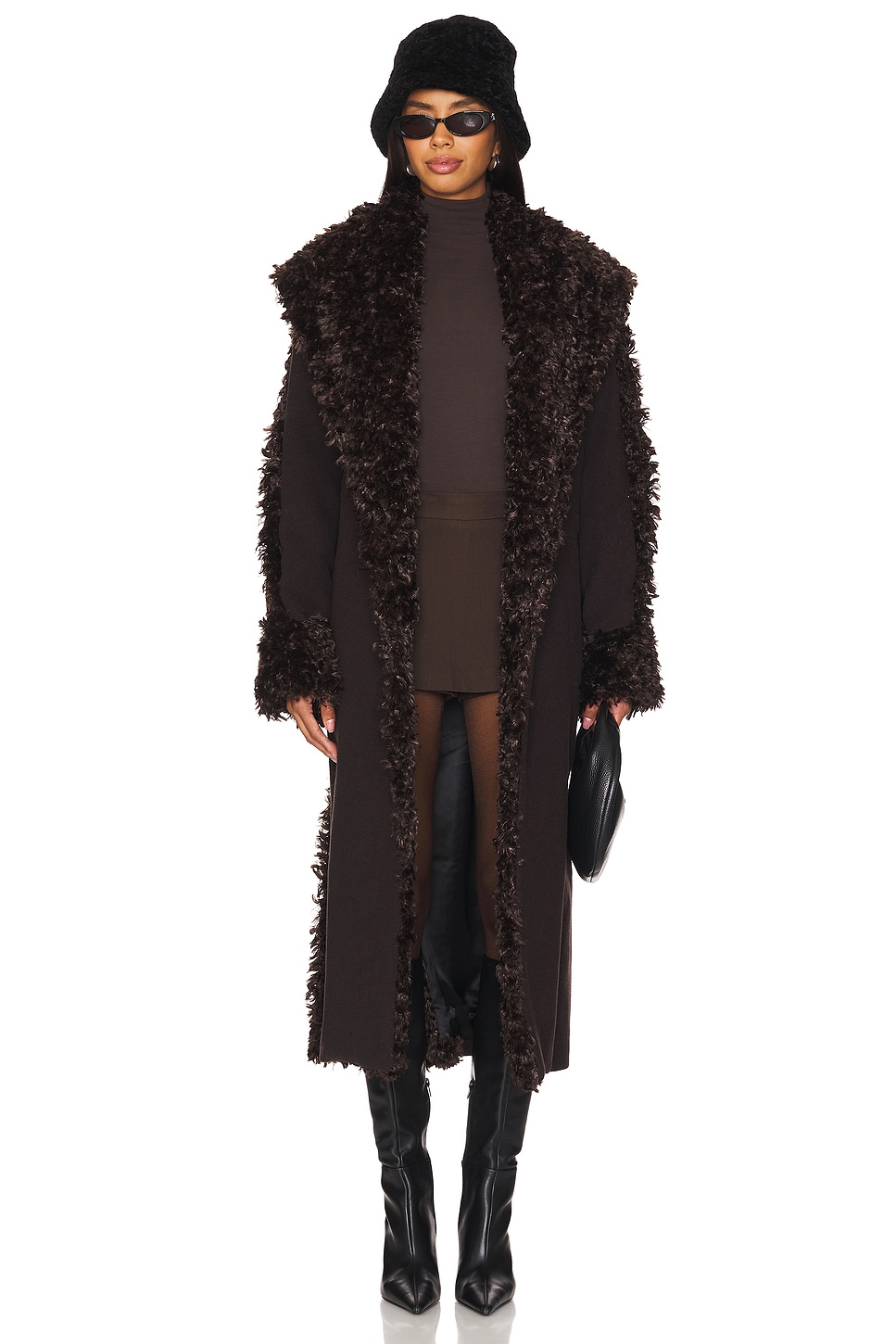 Over Size Wrap Coat