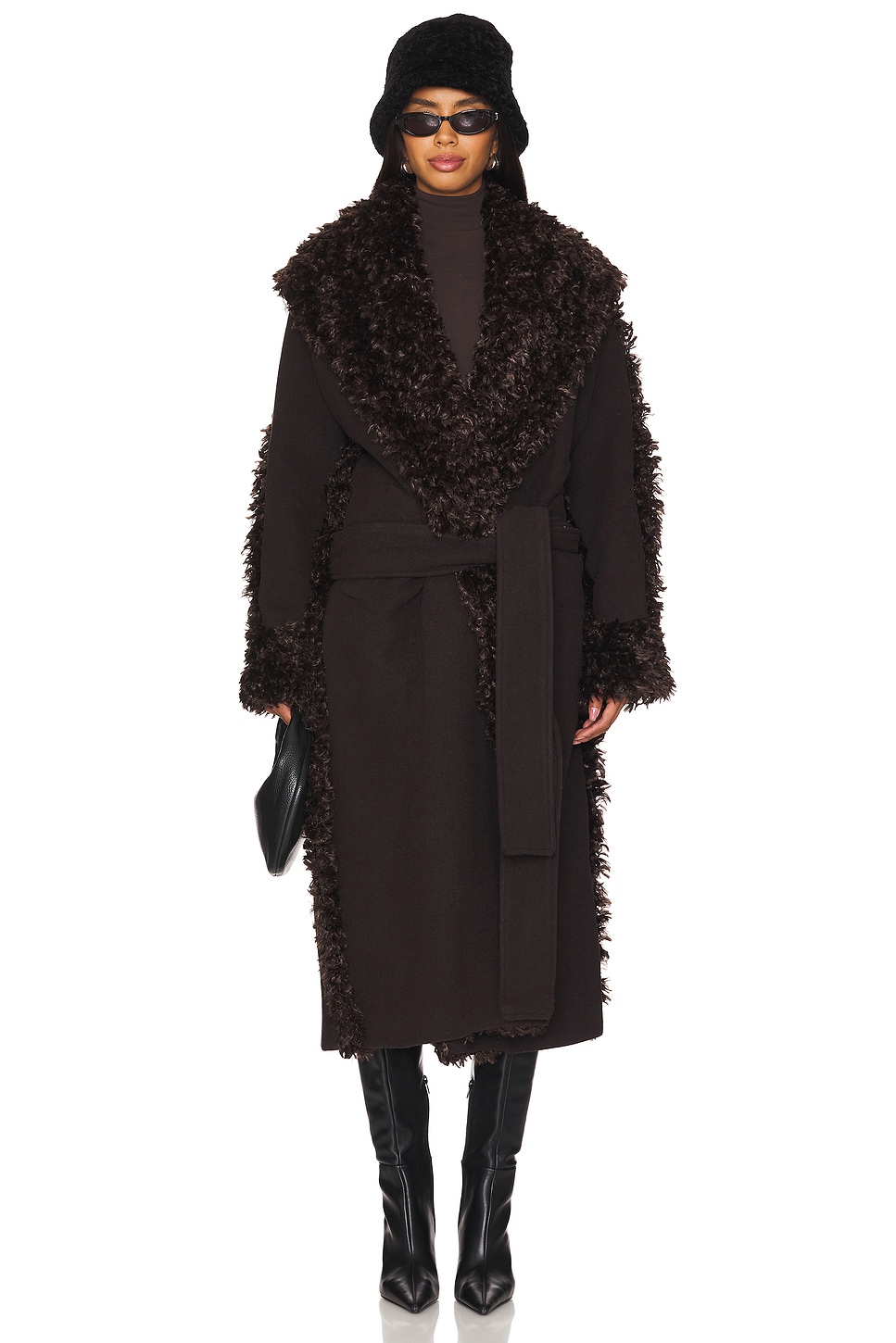 Over Size Wrap Coat