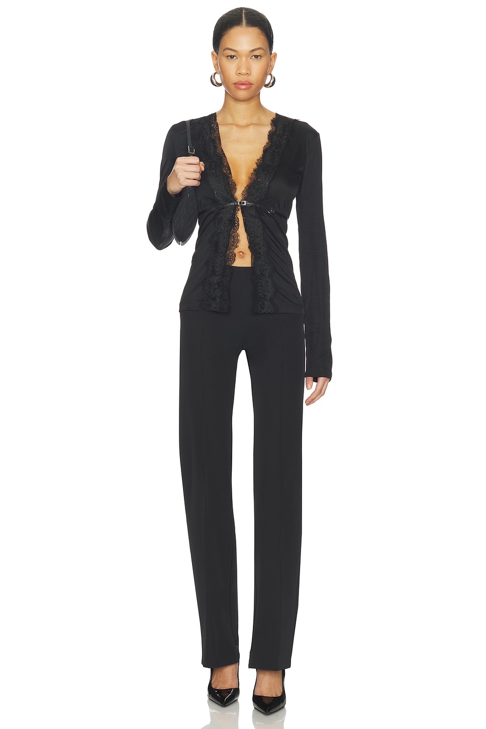 Vaillant Lace Hip Cut Out Straight Leg