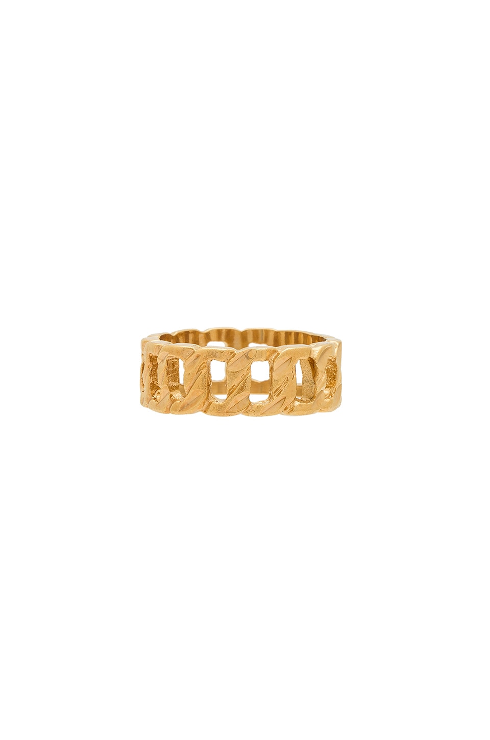 Vanessa Mooney Cut Out Ring in Gold | REVOLVE