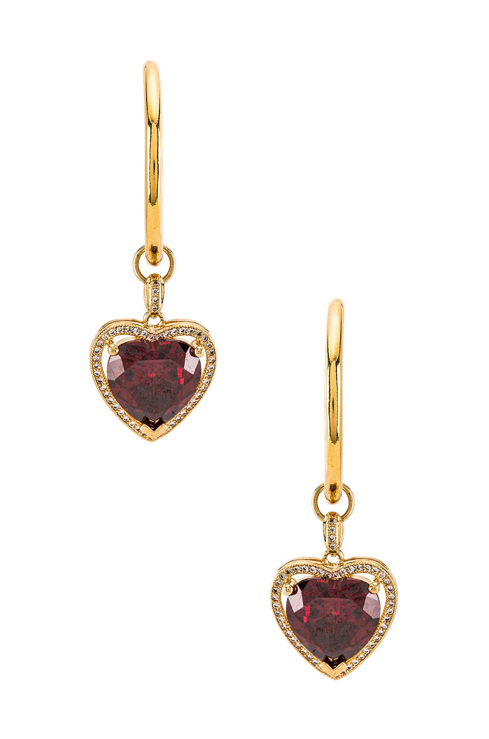 Vanessa Mooney Heart Earrings 2024