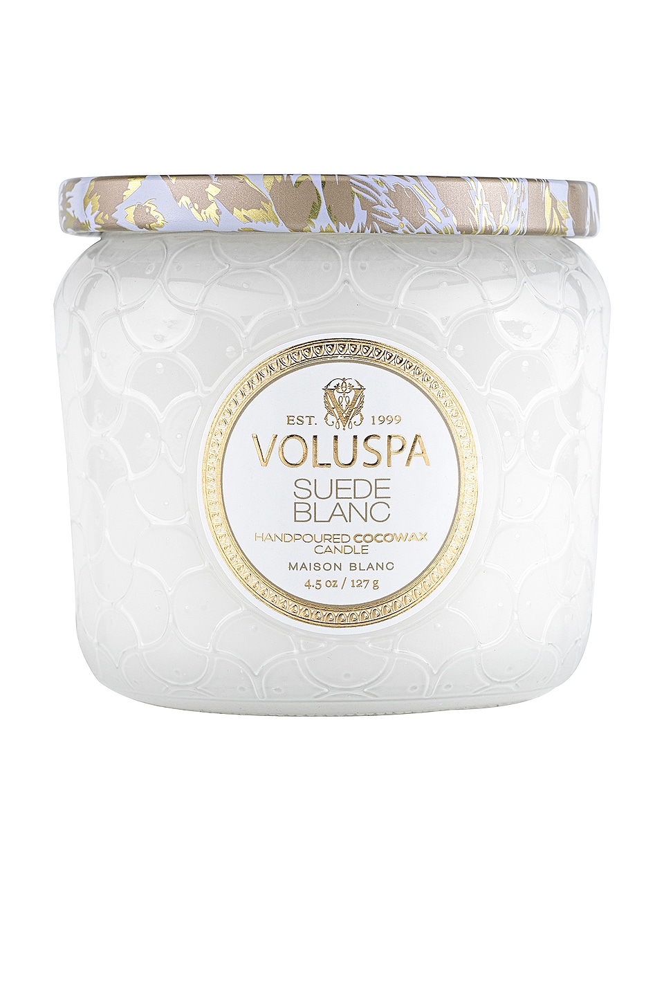 Suede Blanc Petite Jar Candle - thumbnail 2