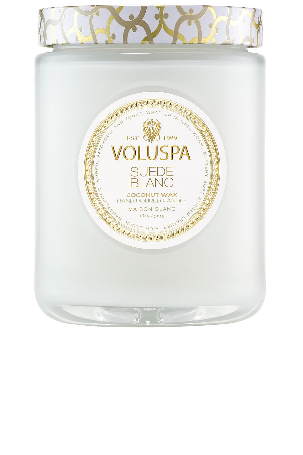 Voluspa KERZE SUEDE BLANC CANDLE