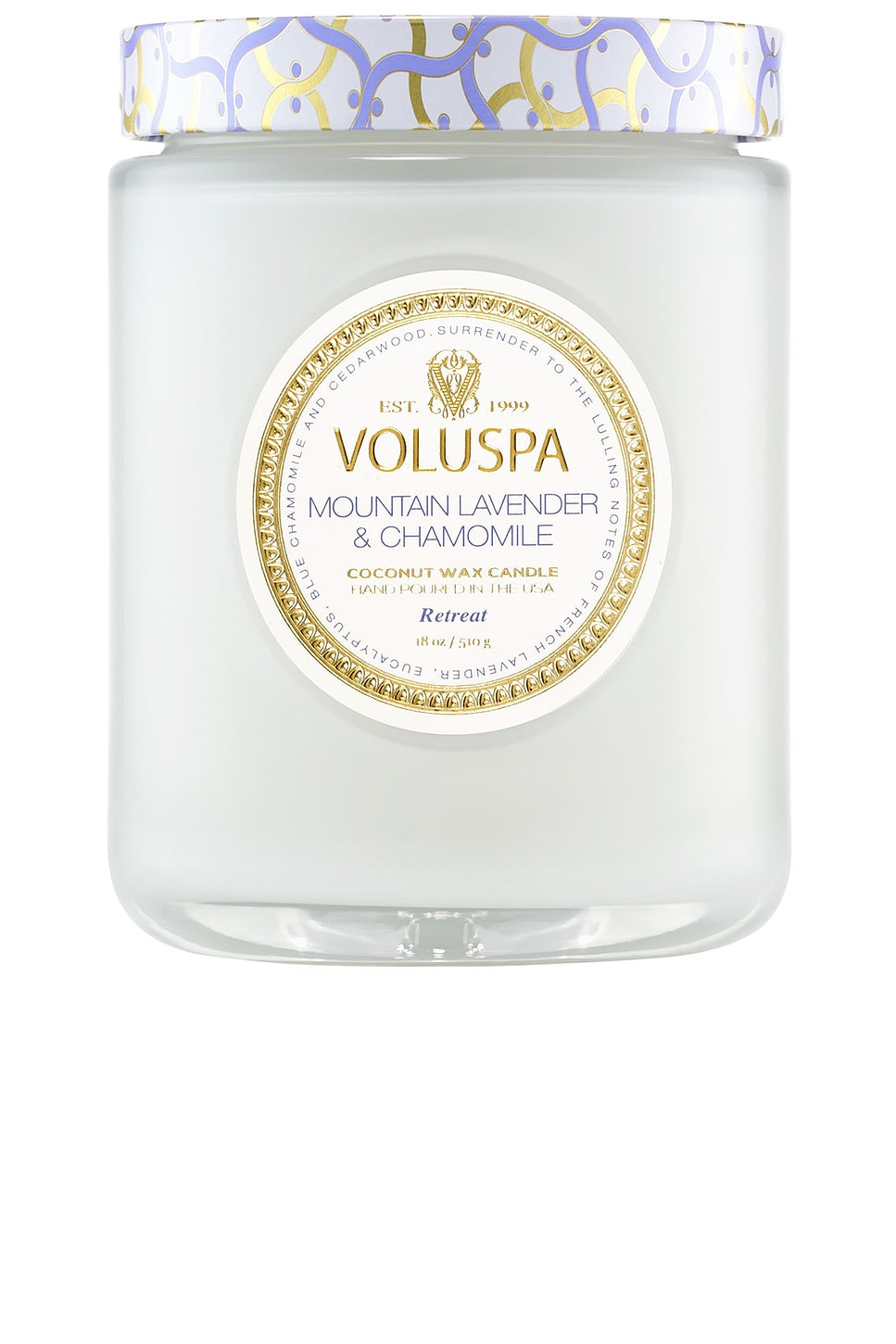 Mountain Lavender & Chamomile Large Jar Candle - thumbnail 2