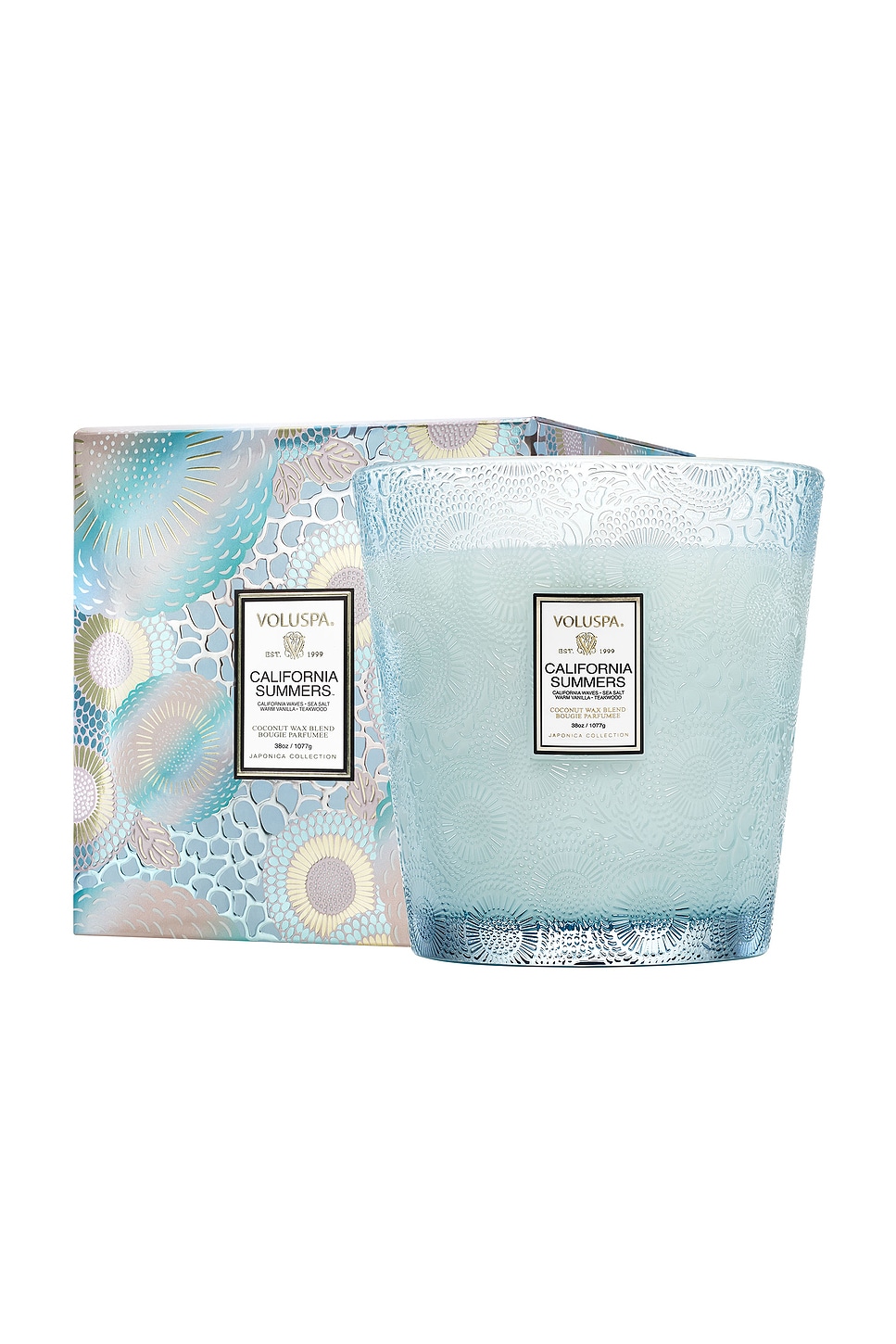 California Summers 3 Wick Hearth Candle - thumbnail 2