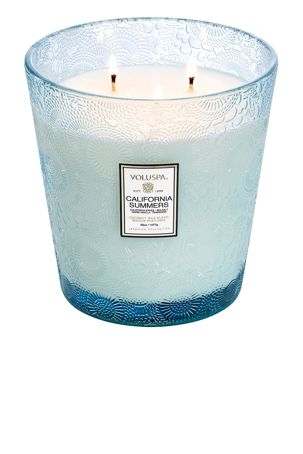California Summers 3 Wick Hearth Candle - thumbnail 3