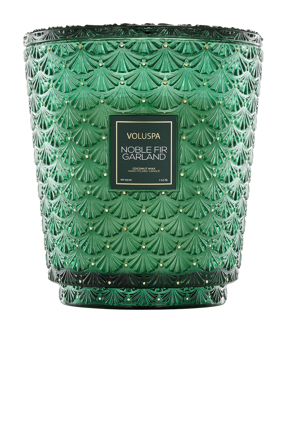 Noble Fir Garland 5 Wick Hearth Candle