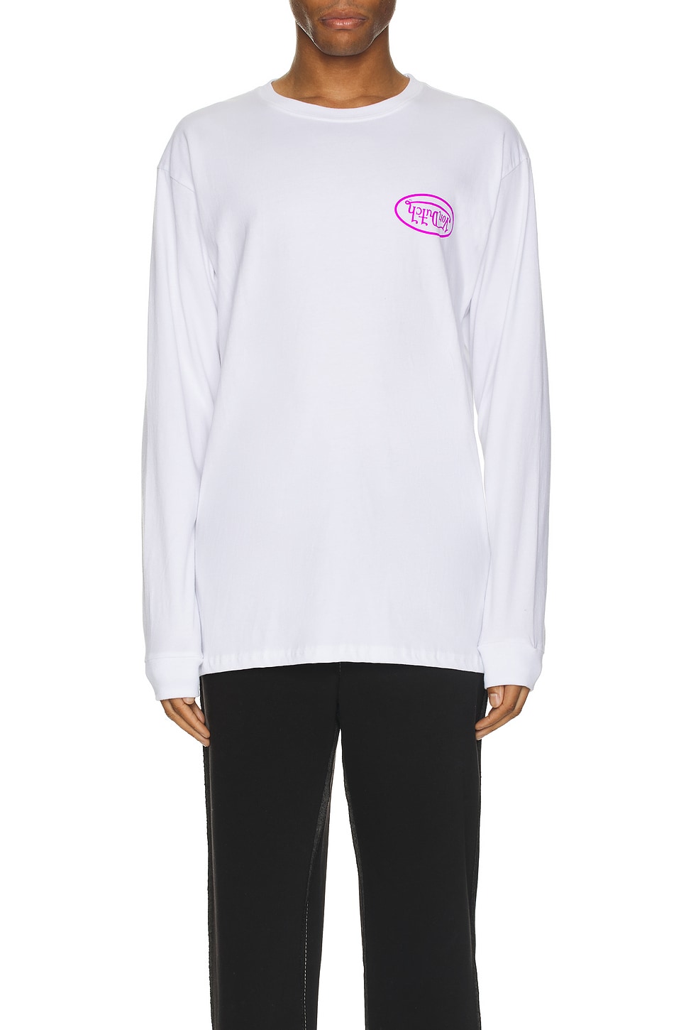 Von Dutch Biker Shop Graphic Long Sleeve Tee in White | REVOLVE