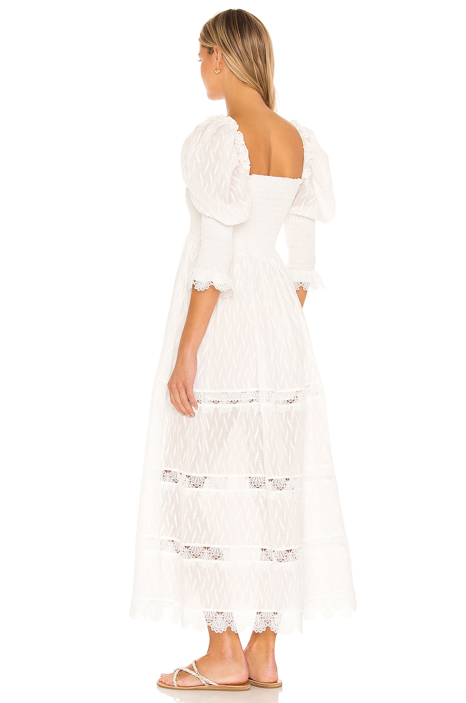 Waimari Bianche Dress in White | REVOLVE