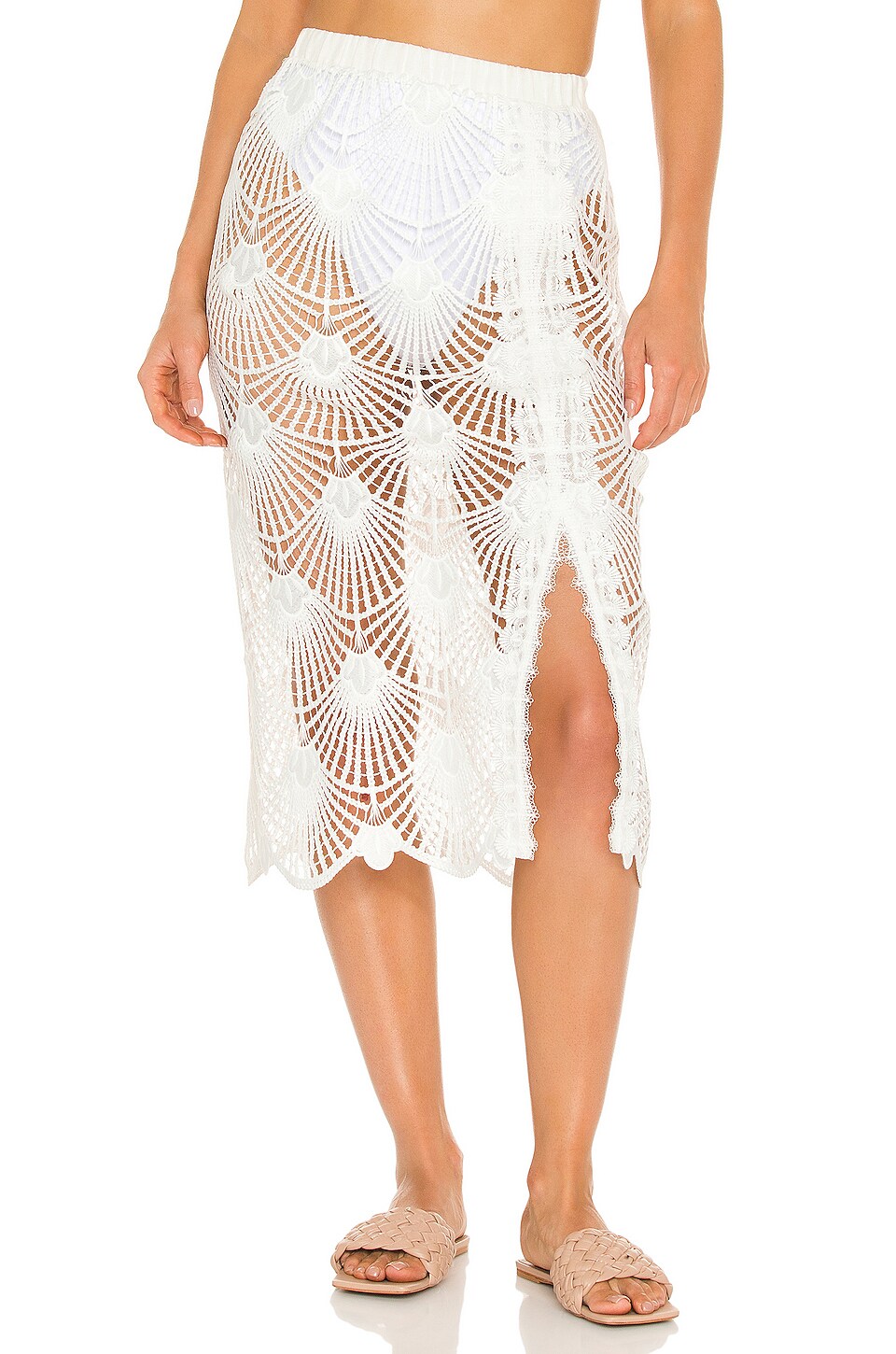 Waimari Brisas Skirt in White